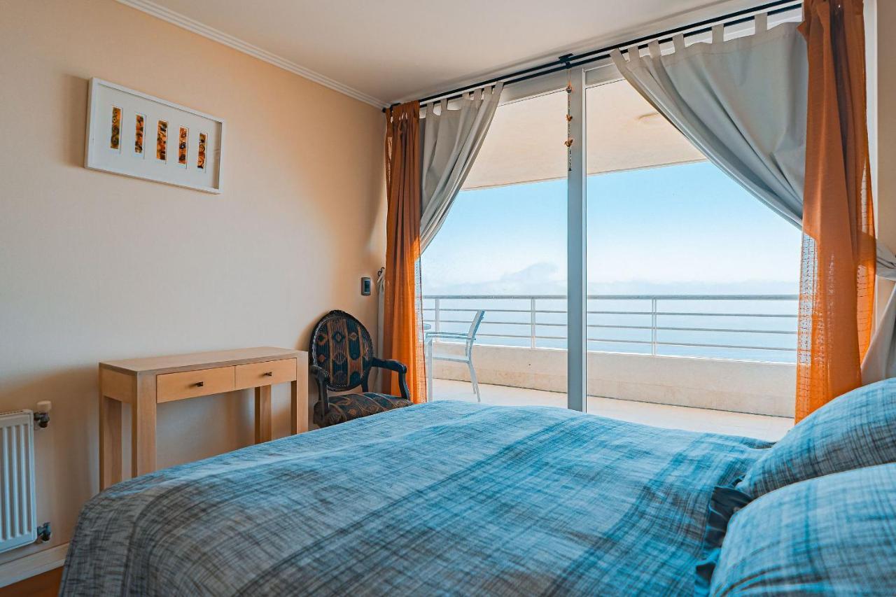 Hermoso Departamento Con Insuperable Vista Al Mar Apartment Vina del Mar Exterior photo