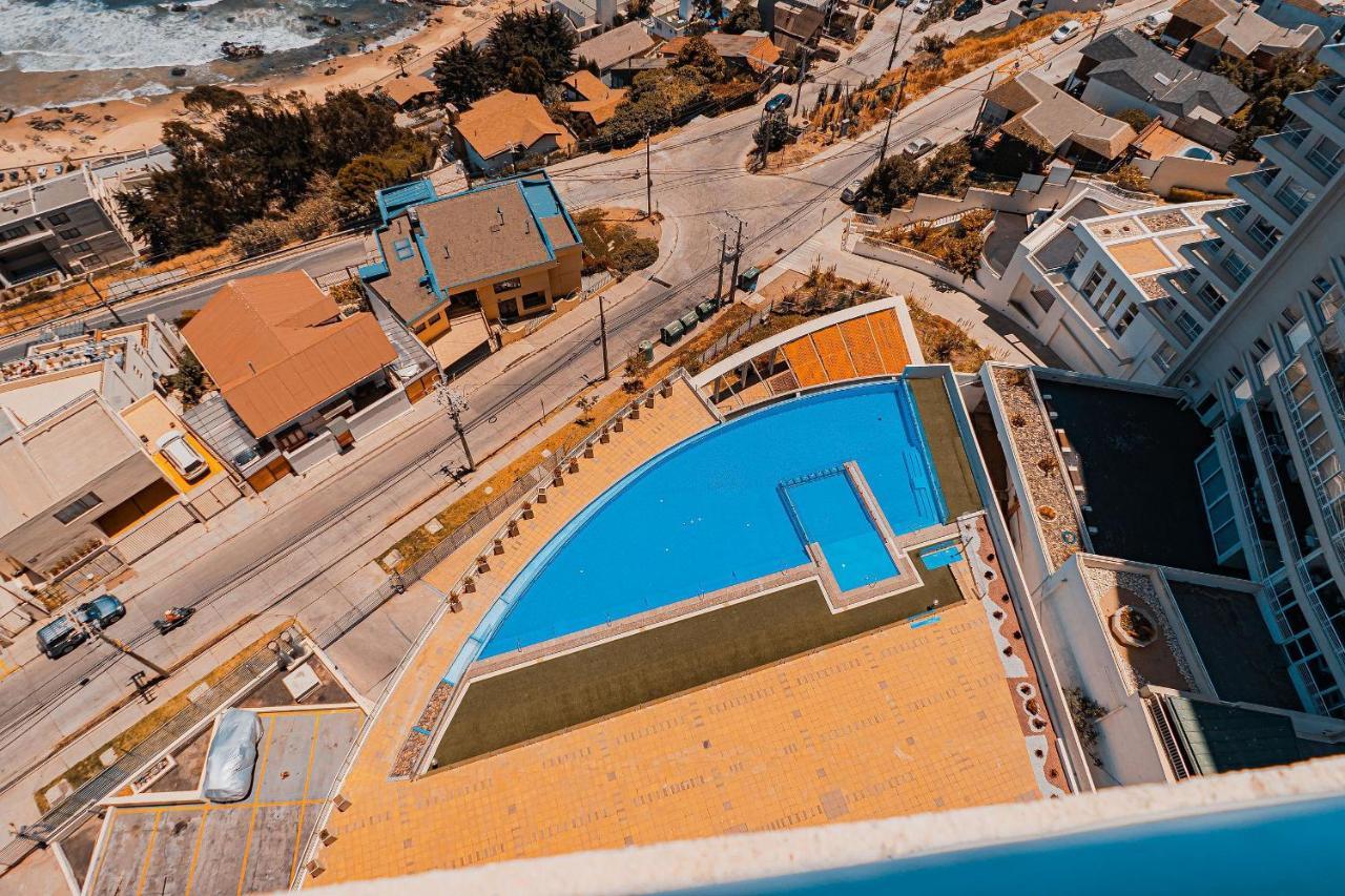 Hermoso Departamento Con Insuperable Vista Al Mar Apartment Vina del Mar Exterior photo