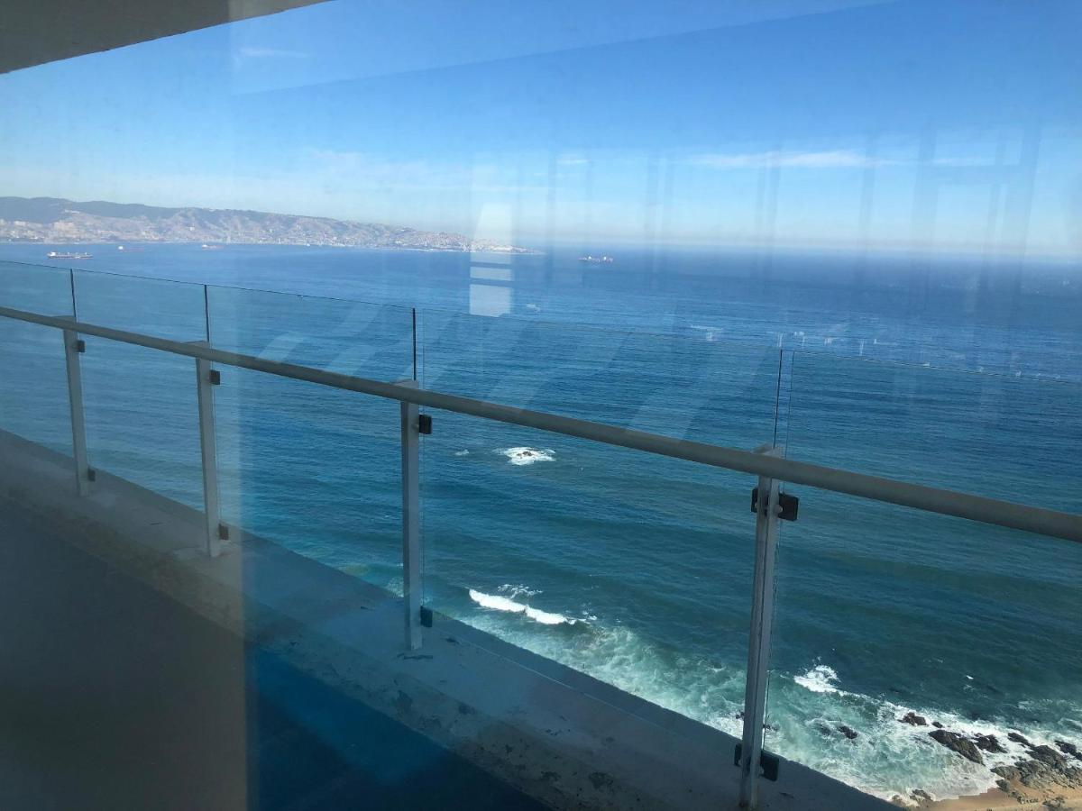 Hermoso Departamento Con Insuperable Vista Al Mar Apartment Vina del Mar Exterior photo
